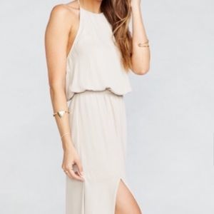 Heather Halter Dress in Show Me the Ring
